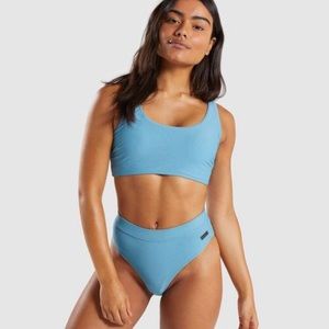 Teal blue essence bikini gymshark
